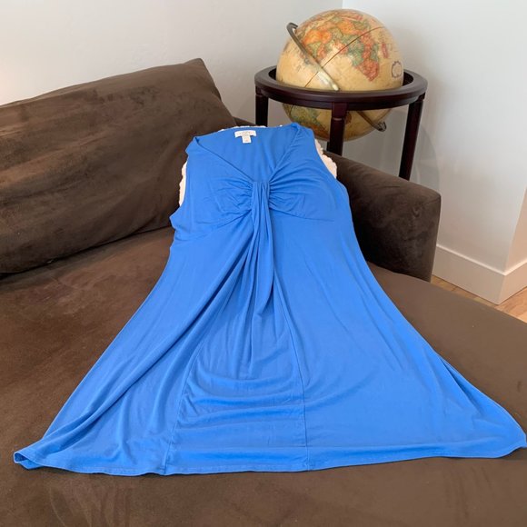 LOFT Blue Dress - Picture 1 of 6